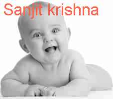 baby Sanjit krishna